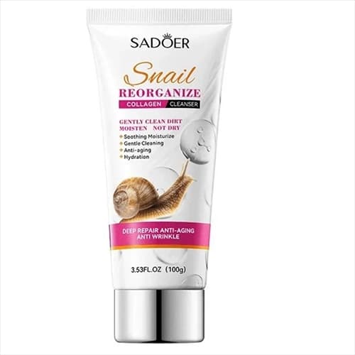 فوم شستشوی صورت کلاژن حلزون سادور