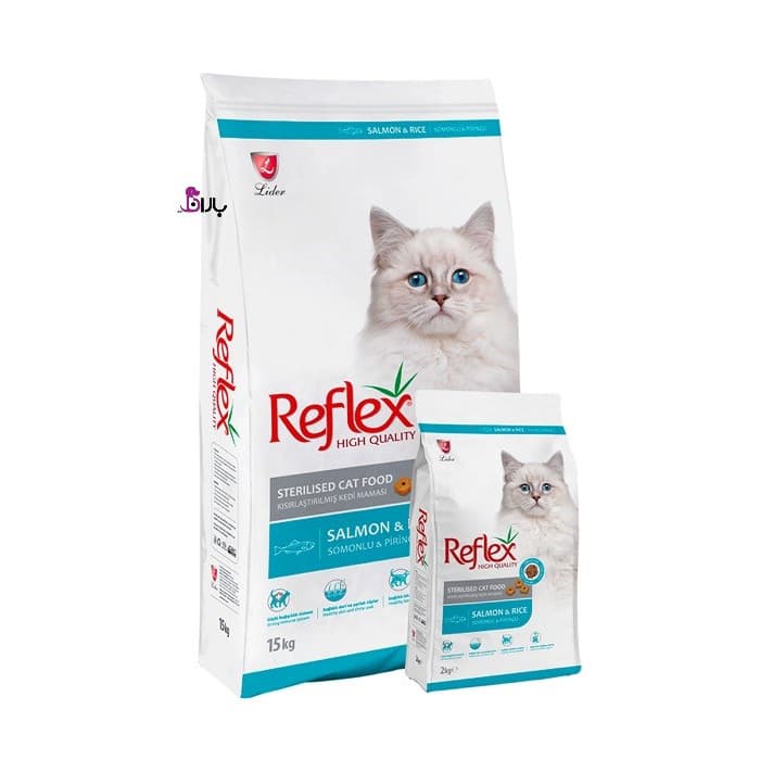 غذای خشک گربه عقیم شده رفلکس (۱۵ کیلوگرم)