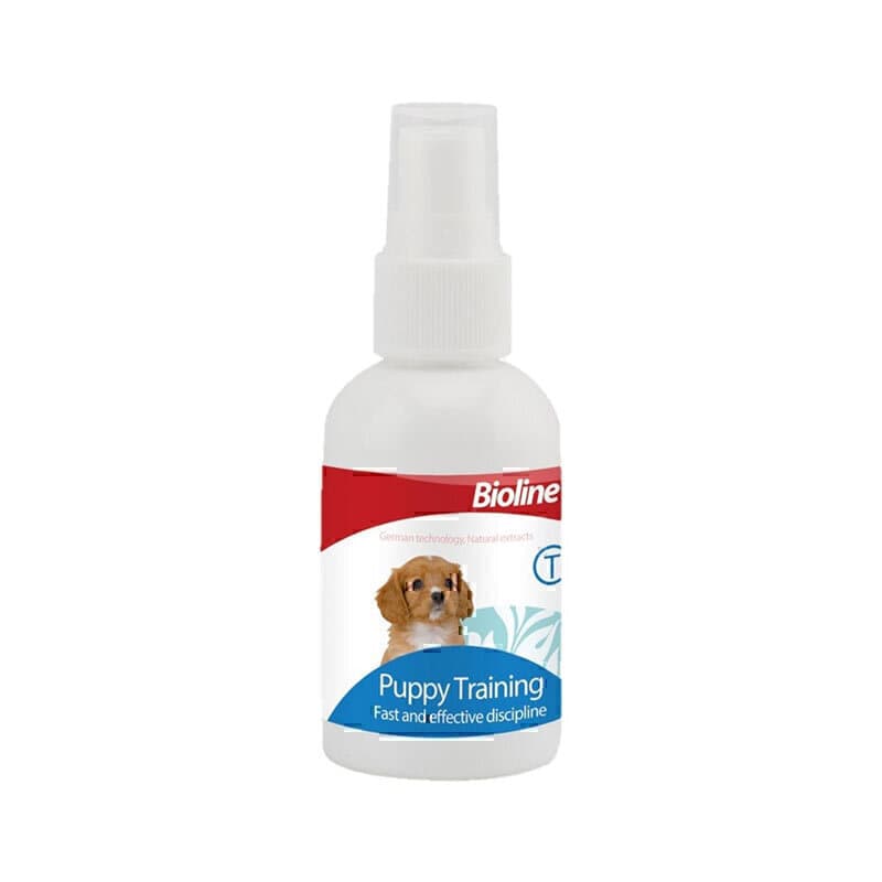 قطره تعلیم ادرار توله سگ بایولاین Bioline Puppy Training Spray حجم 50 میلیلیتر