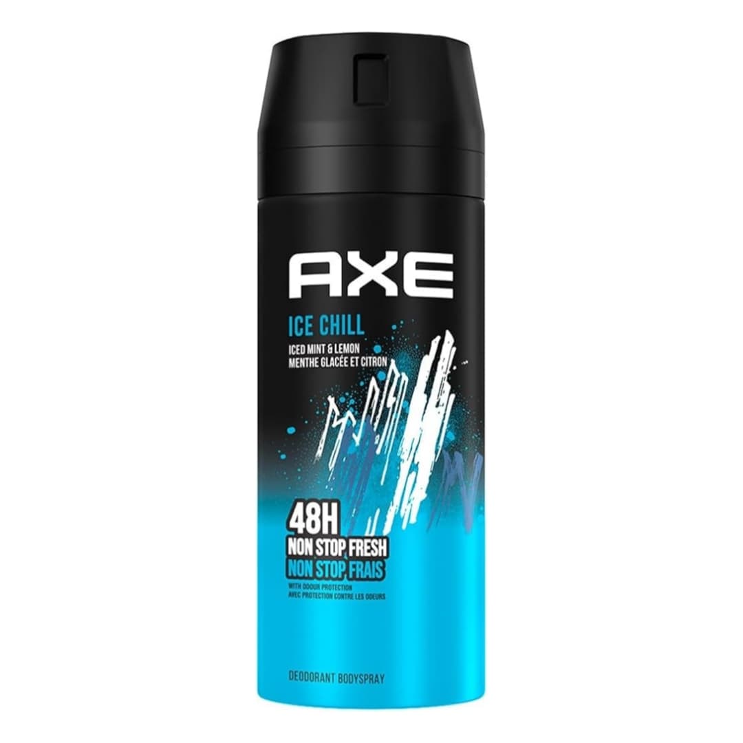 اسپری ضد تعریق مردانه ۴۸ ساعته Ice chill اکس AXE حجم ۱۵۰ میل