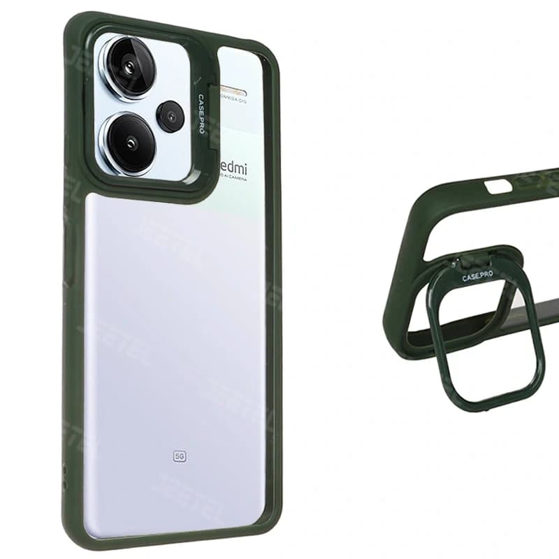 قاب گوشی پاپ لنز برای Xiaomi Redmi Note 13 Pro Plus مدل استند دار