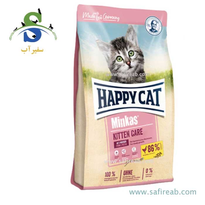 غذای خشک بچه گربه هپی کت وزن 10 کیلوگرم