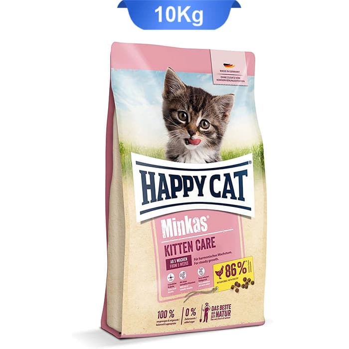 غذای خشک بچه گربه هپی کت وزن 10 کیلوگرم