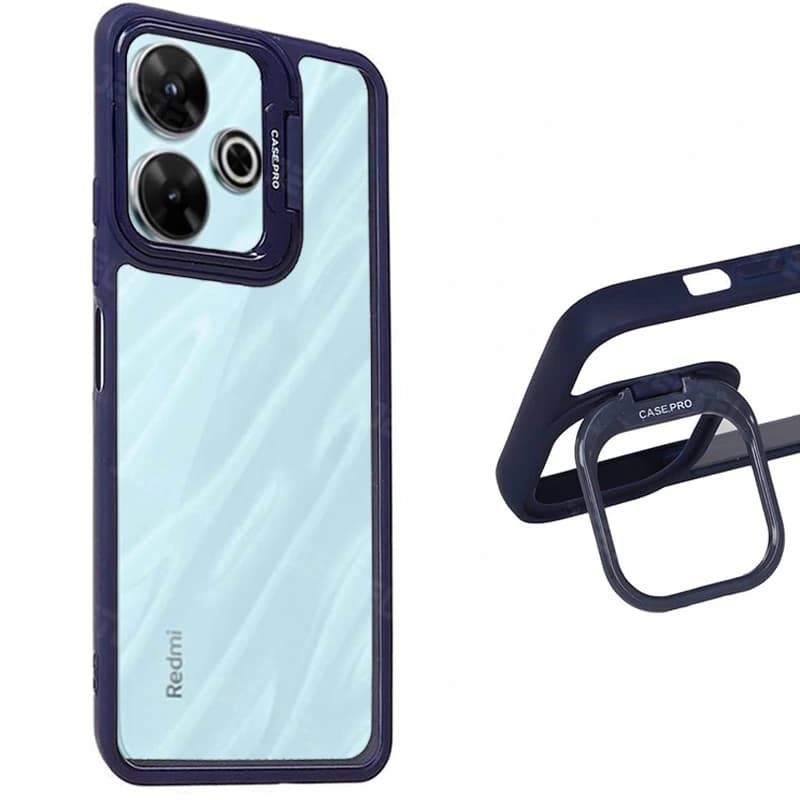 قاب گوشی پاپ لنز برای Xiaomi Redmi 13 مدل استند دار