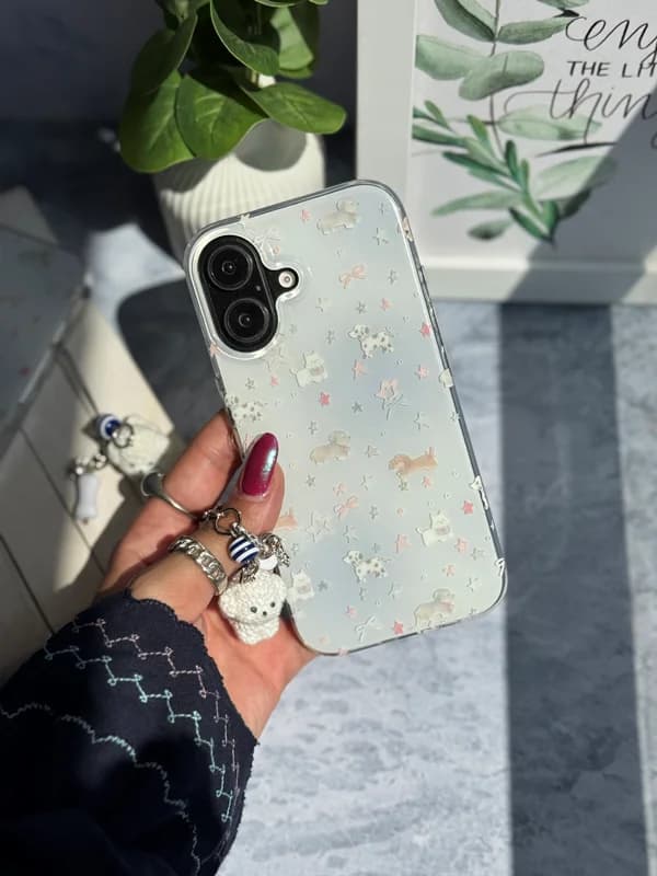قاب Puppy Star با آویز (آیفون)