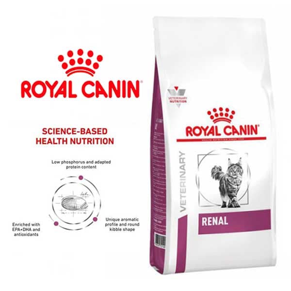 غذای خشک گربه رویال کنین رنال سلکت وزن 2 کیلوگرم