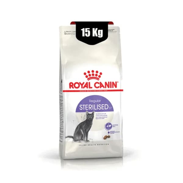 غذای خشک گربه بالغ عقیم شده استریلایزد رویال کنین (Royal Canin Sterilised Cat) وزن 15 کیلوگرم