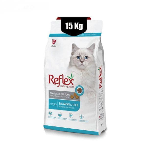 غذای خشک گربه عقیم شده رفلکس (۱۵ کیلوگرم)
