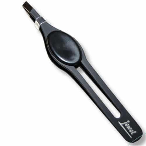 موچین ابرو آموزشگاهی مشکی جول JEWEL مدل GT-224