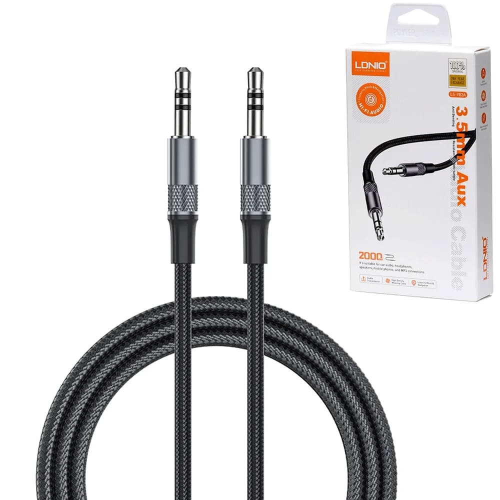 کابل انتقال صدا جک 3.5 میلیمتری دو متری الدنیو LS-Y82A