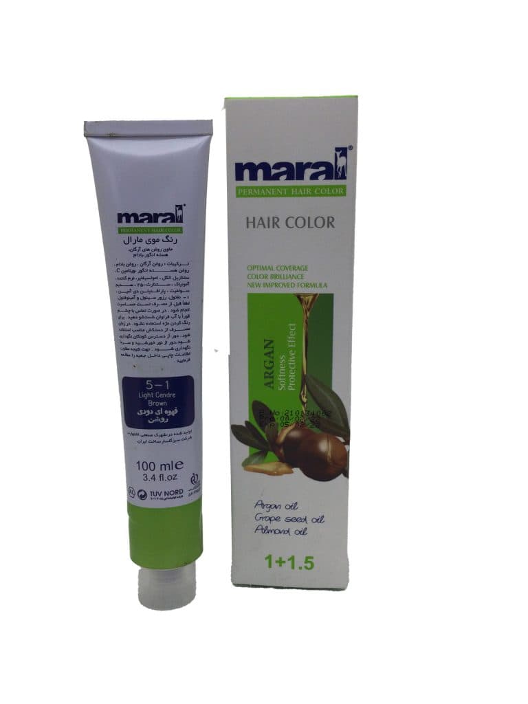 رنگ مو مارال_قهوه ای دودی روشن5-1