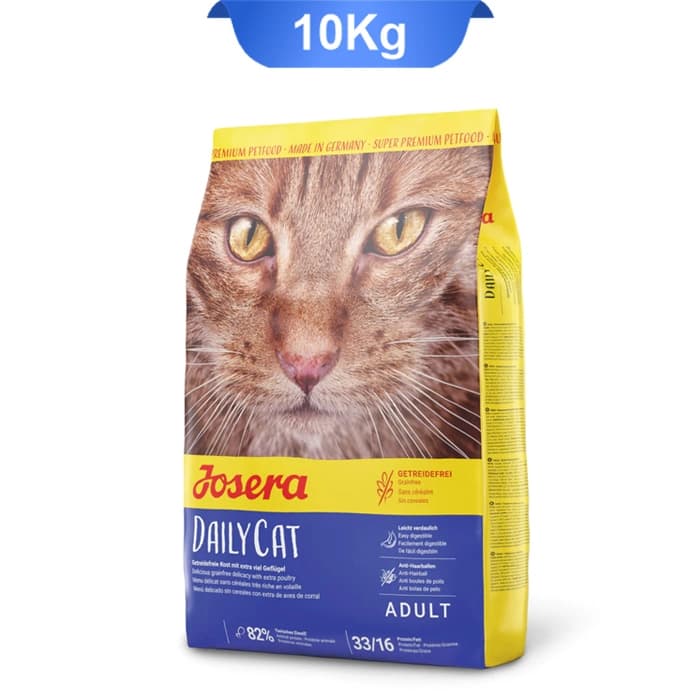 غذای خشک گربه دیلی کت جوسرا وزن 10 کیلوگرم
