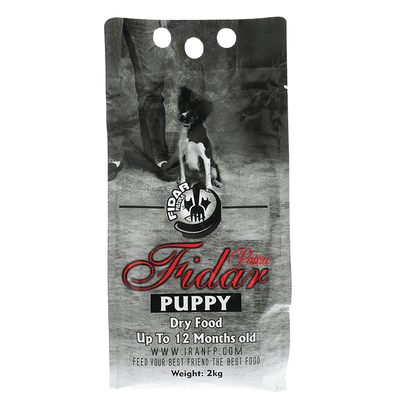 غذای خشک توله سگ فیدار مدل نژاد بزرگ وزن 2 کیلوگرم