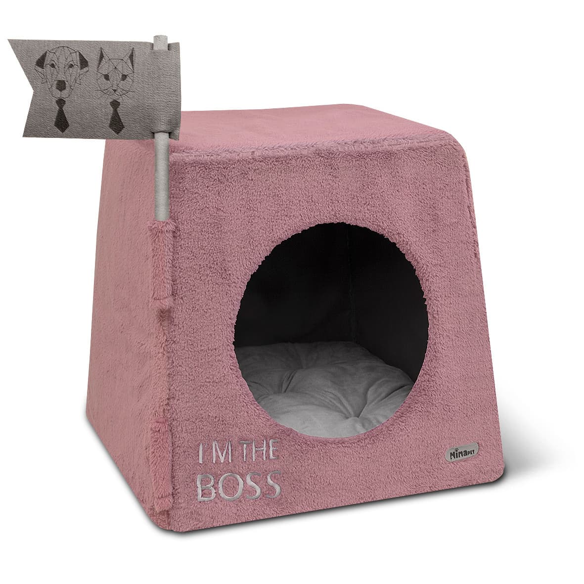 لانه سگ و گربه مدل سه کاره باس نیناپت