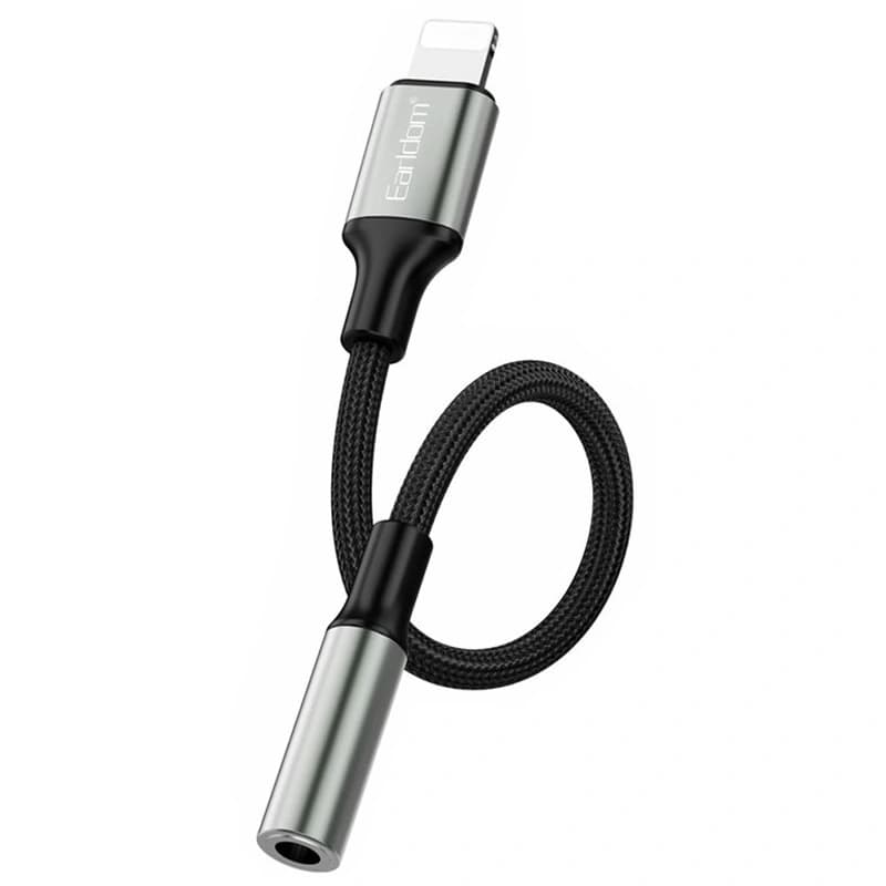 کابل تبدیل AUX مدل Lightning به 3.5MM ایرلدوم Earldom OT76 (100% اورجینال)