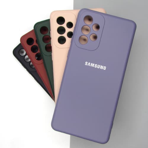 قاب سیلیکونی گوشی سامسونگ A73 مدل محافظ لنز دار