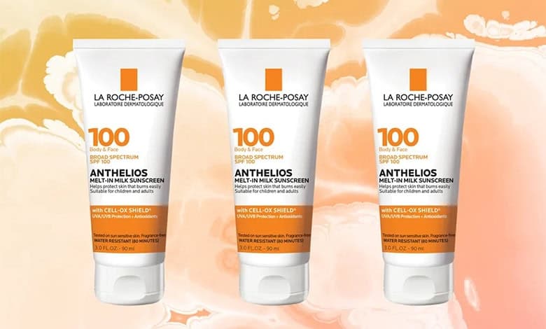 کرم ضد آفتاب صورت و بدن با SPF 100 لاروش پوزای مدل آنتلیوس ملت این میلک 12 تایی