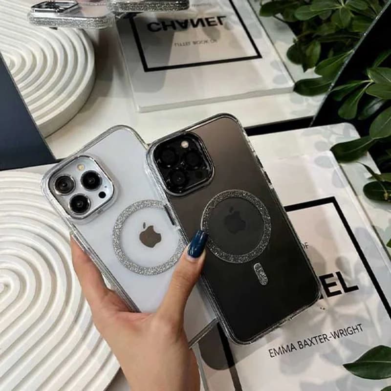 گارد گوشی آیفون مگسیف magsafe شفاف شاین