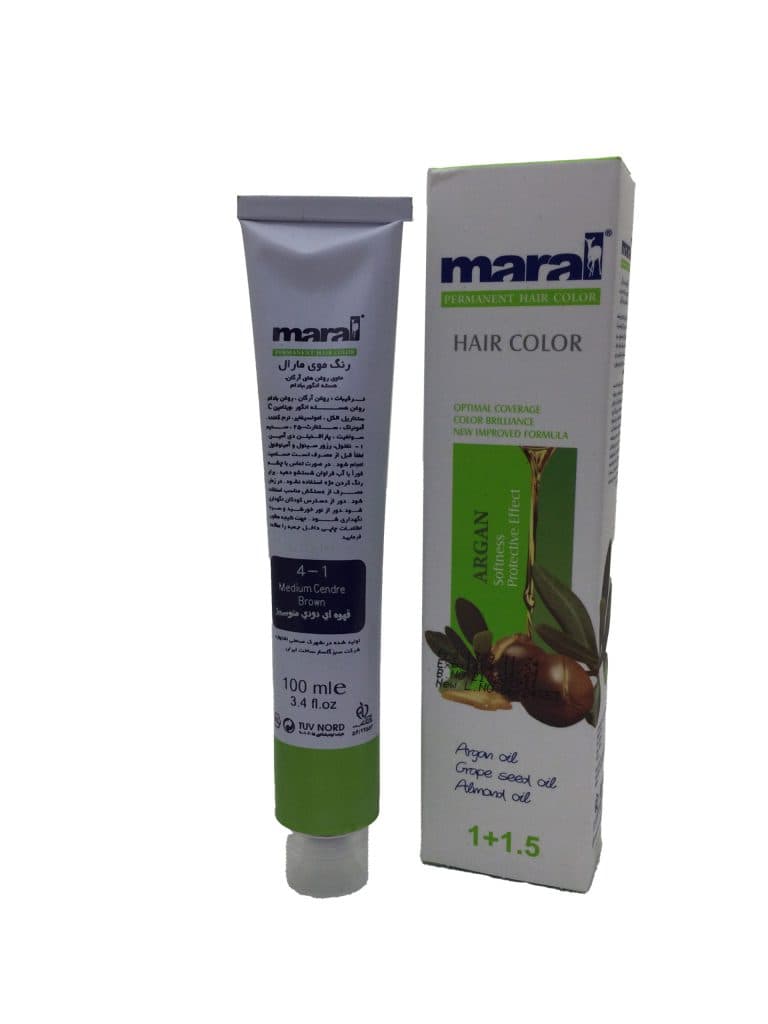 رنگ مو مارال_قهوه ای دودی متوسط4-1