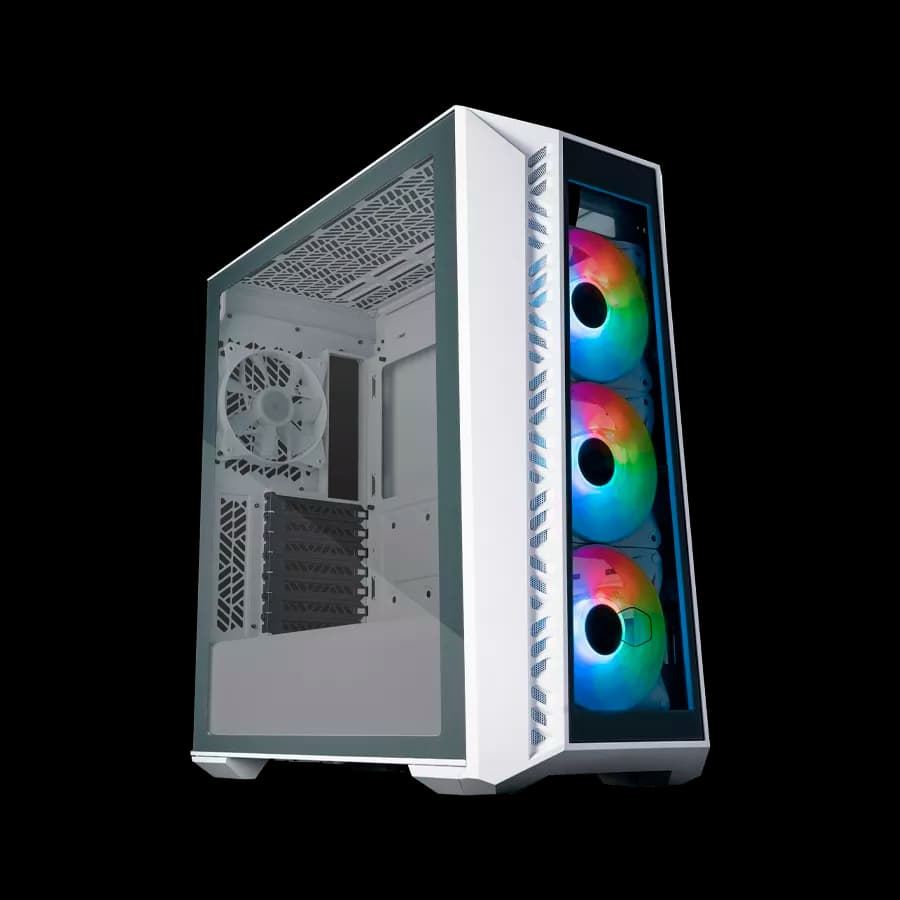 کیس گیمینگ کولرمستر Coolermaster MASTERBOX 520 Mesh White