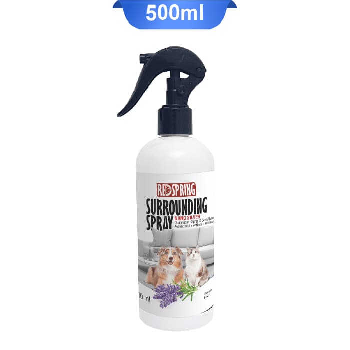 اسپری ضد عفونی کننده محیط عصاره لاوندر رد اسپرینگ حجم 500 میلی لیتر (Red Spring)