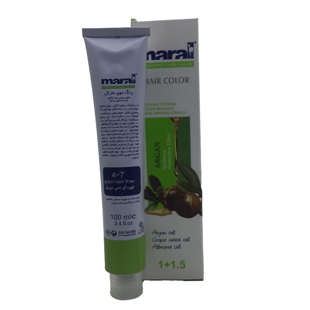 رنگ مو مارال_قهوه ای مسی متوسط4-75