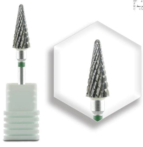 سرسوهان مانیکور الماسه ناخن مدل کاجی نوار سبز