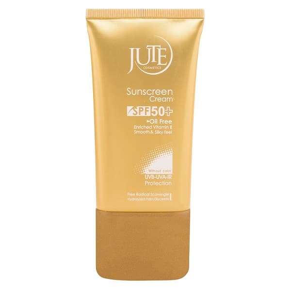 کرم ضد آفتاب بدون رنگ ژوت SPF 50 مدل smooth silky feel مناسب پوست های چرب حجم 40 میلی لیتر (انقضا1407/03)