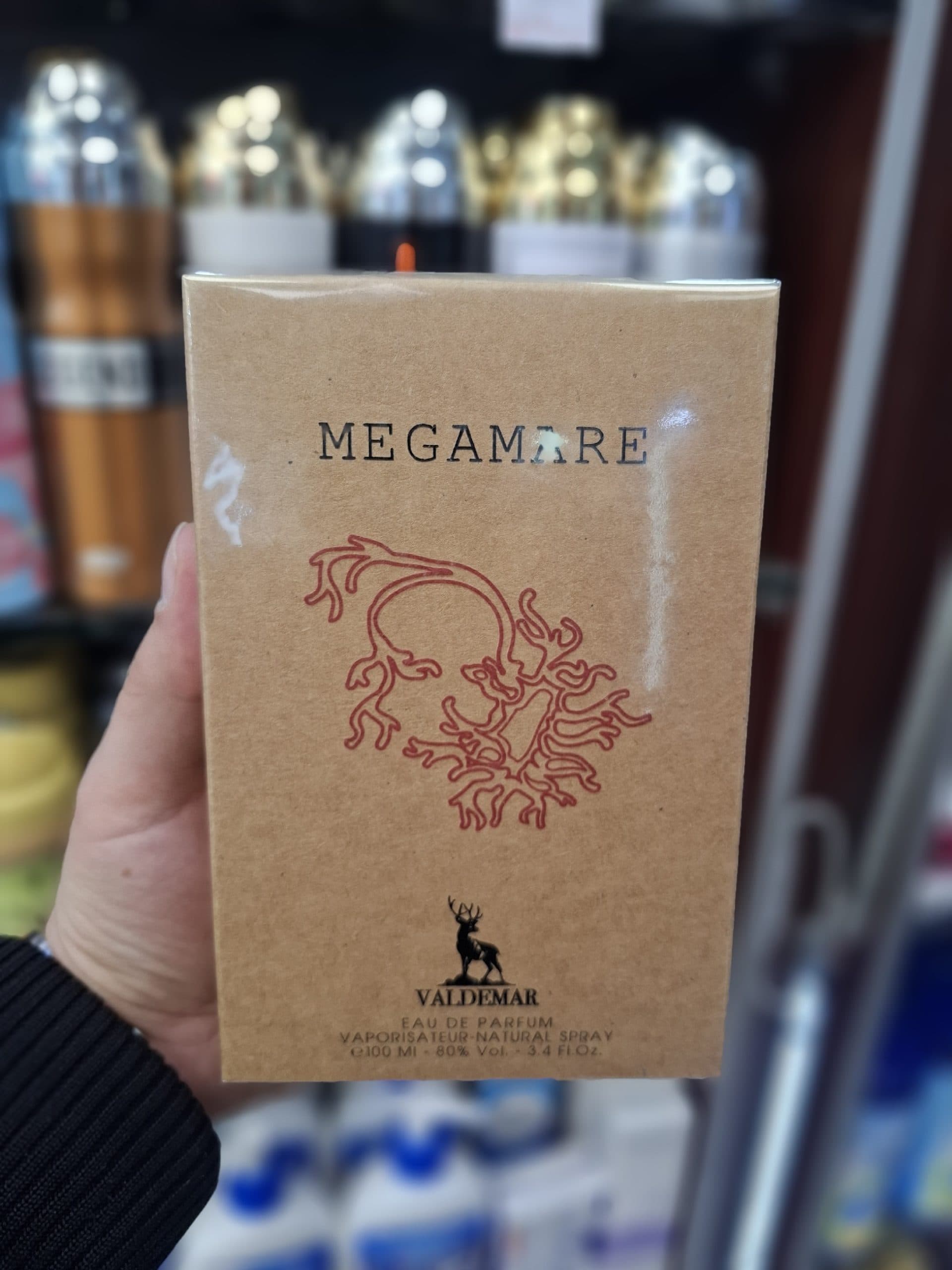 ادکلن مگاماره برند والدمار حجم 100 میل