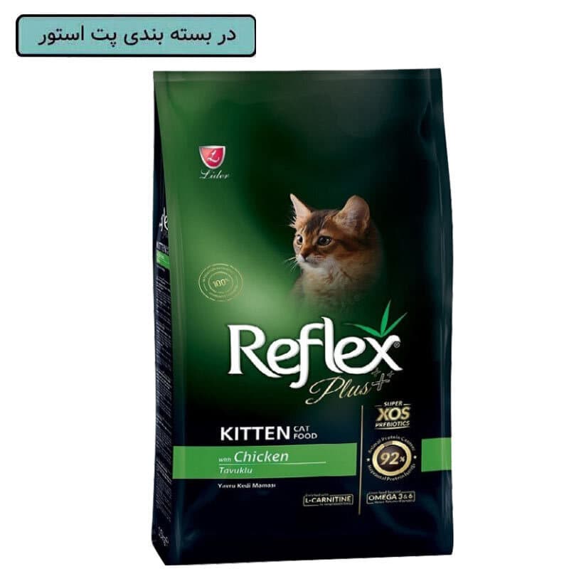 غذای خشک بچه گربه رفلکس پلاس مدل کیتن وزن 1 کیلوگرم