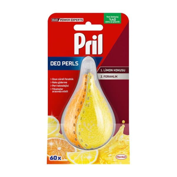 بوگیر ماشین ظرفشویی پریل لیمویی 60 بار استفاده