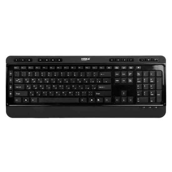 کیبورد بی سیم گیمینگ هیسکا مدل HX-KEG235W