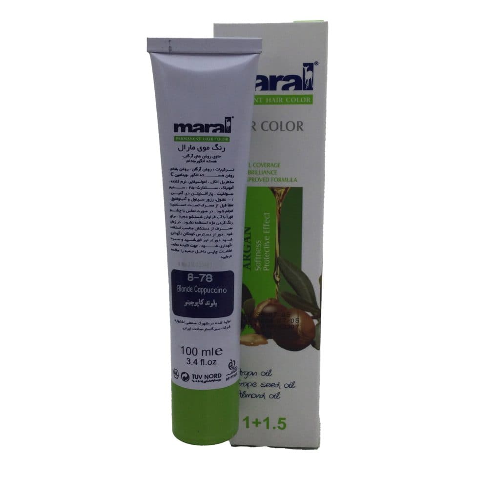 رنگ مو مارال_بلوند کاپوچینو8-78