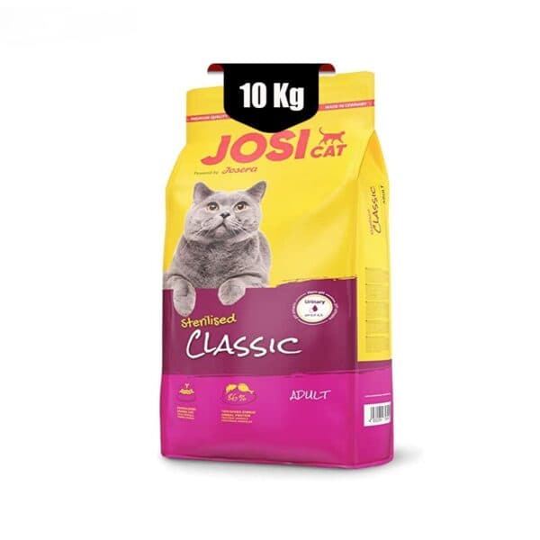 غذای خشک گربه عقیم شده کلاسیک استریلایزد جوسرا (Josera Classic Sterilised) وزن 10 کیلوگرم