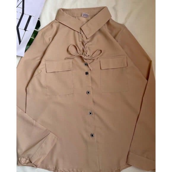 شومیز کرم ملورین