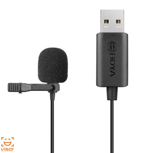 میکروفون یقه ای بویا برای کامپیوتر و لپ تاپ BY-LM40