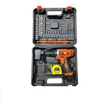 کیت دریل شارژی 2سرعته (25پارچه)12ولت 1/5آمپر بیست مدل DC