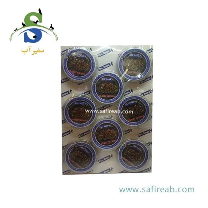 غذای ماهی بیبی ورم منجمد حجم کوچک ریوجوما