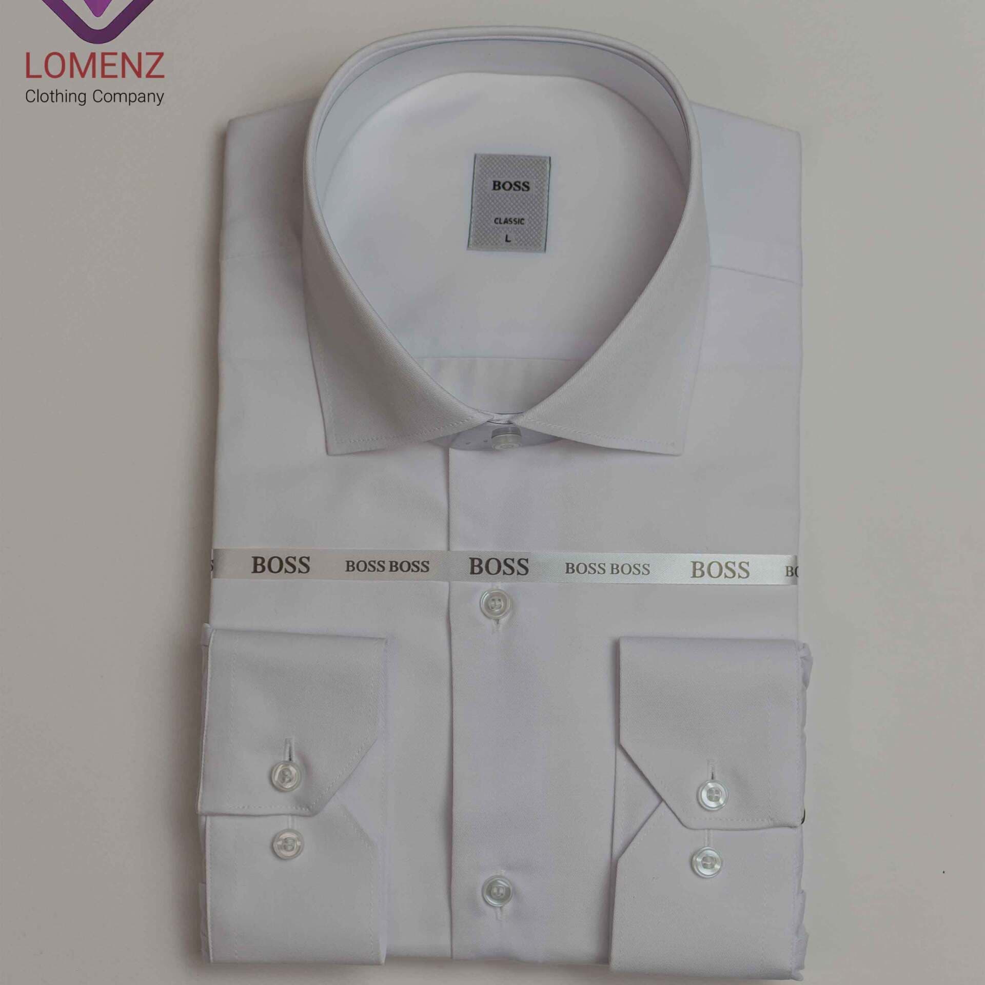 پیراهن فلورا تایلندی برند BOSS کد white