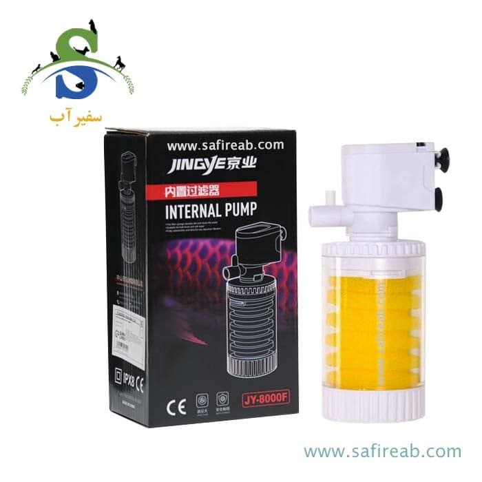 فیلتر داخلی آکواریوم JY-8000F جینگی