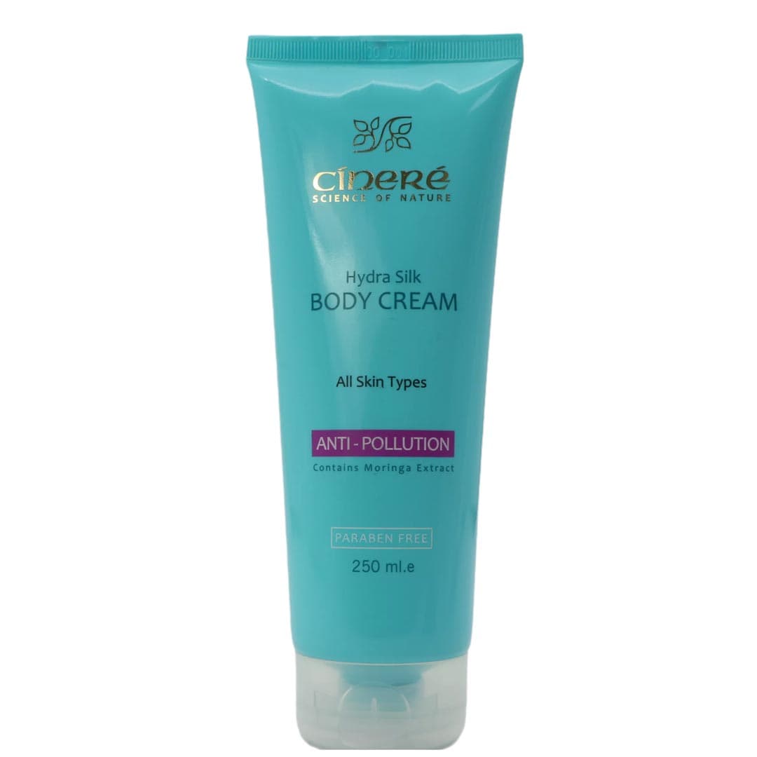 کرم بدن ضد آلودگی هوا مناسب انواع پوست 250 میل سینره