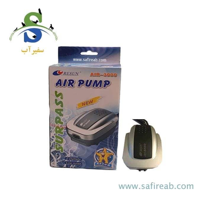 پمپ هوا ۲ خروجی AlR-3000 ریزن