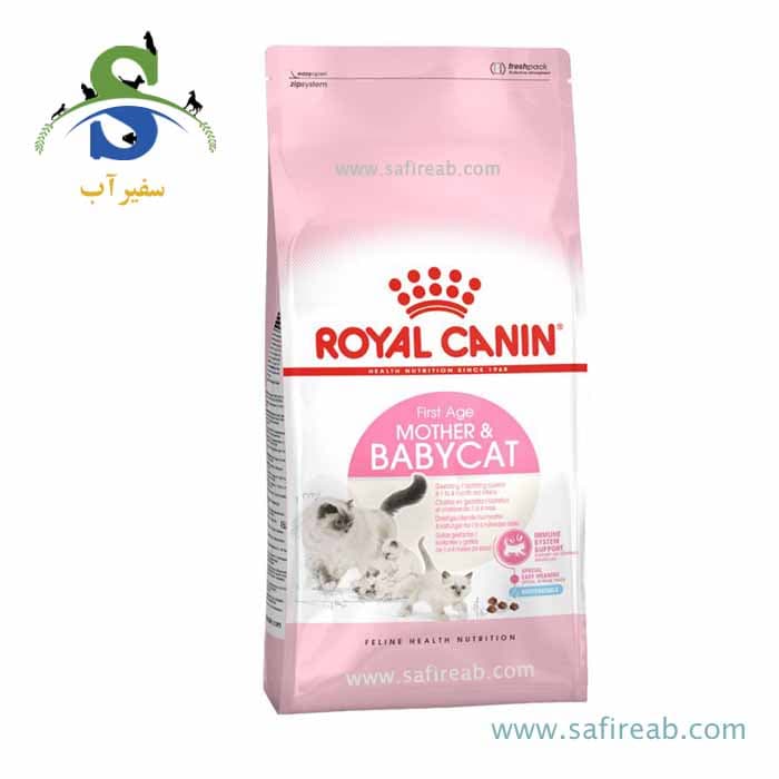 غذای خشک مادر و بچه گربه رویال کنین وزن 4 کیلوگرم