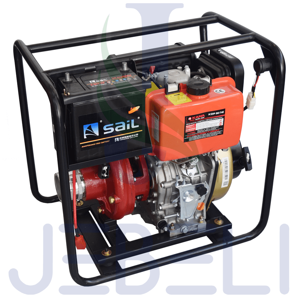 موتور پمپ 3 اینچ استارتی ارتفاع بالا 90 متری کاما مدل KAMA KDP30THE