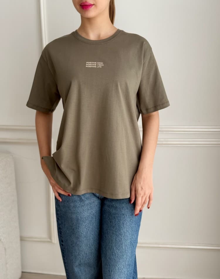 تیشرت یکرو پنبه بهو کد 702440