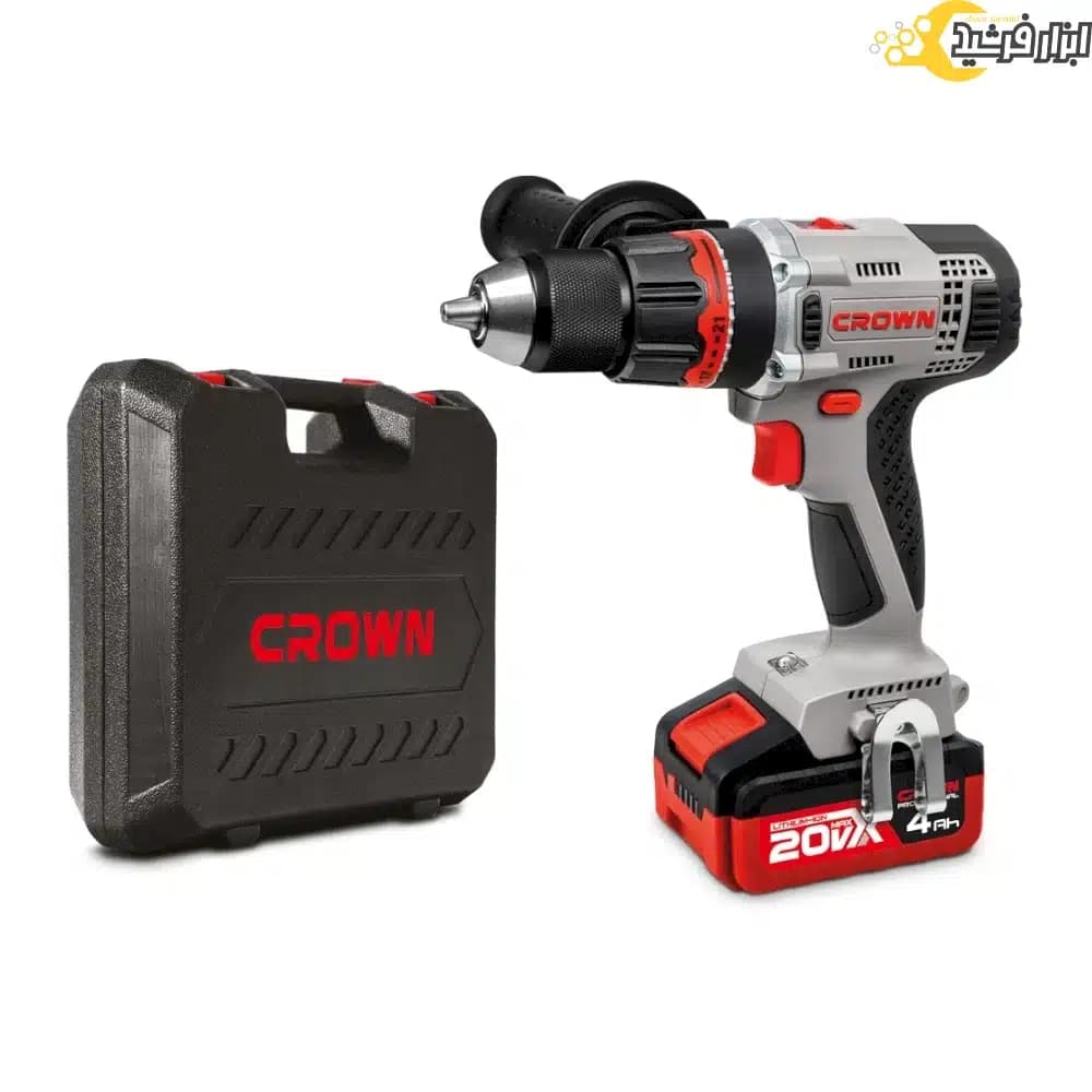 دریل شارژی کرون 20 ولت مدل CT21076HMX-4 BMC