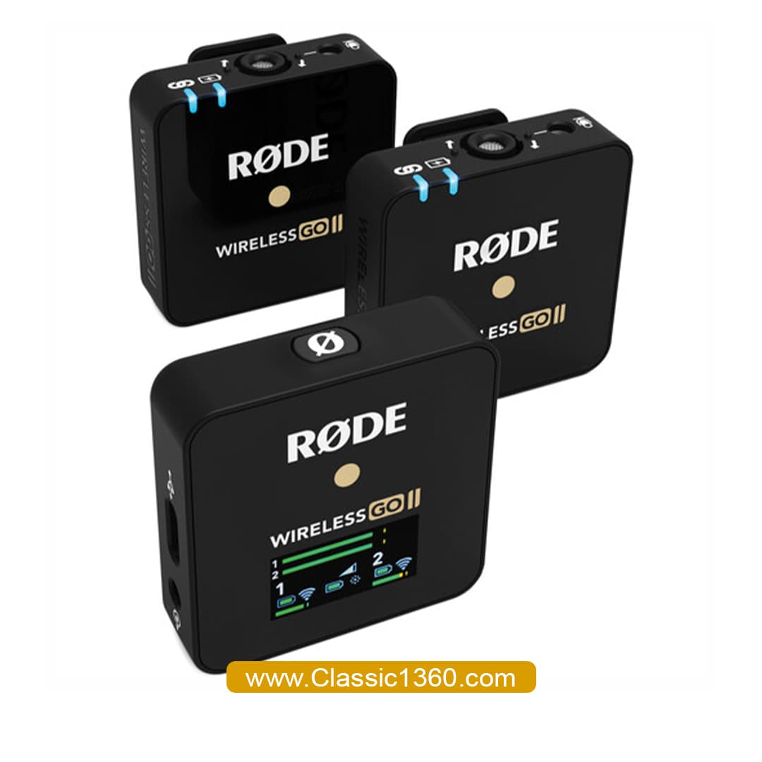 میکروفون بیسیم دو نفره Rode WIRELESS GO ll
