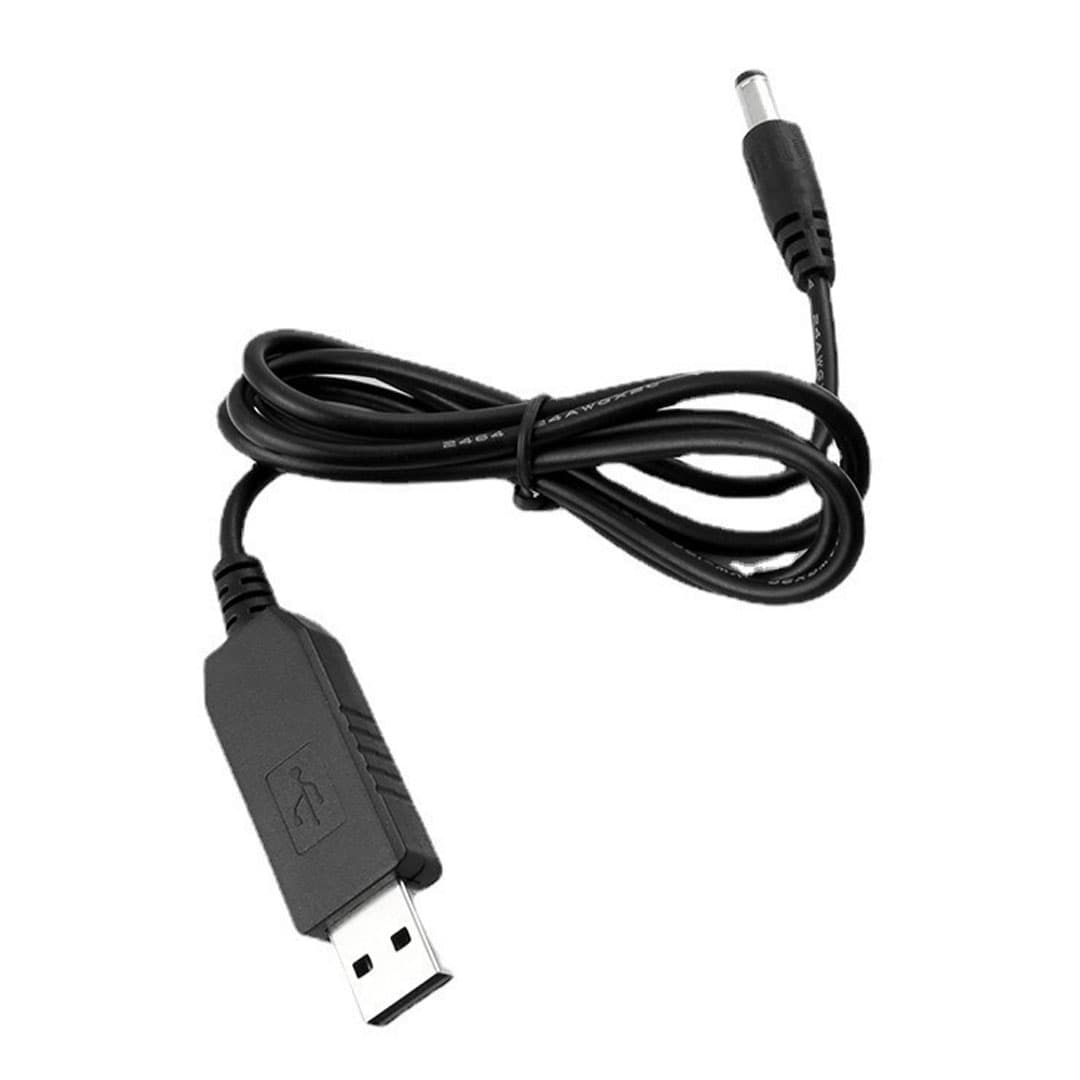 کابل USB به DC افزاینده ولتاژ با خروجی 9 ولت یک متری