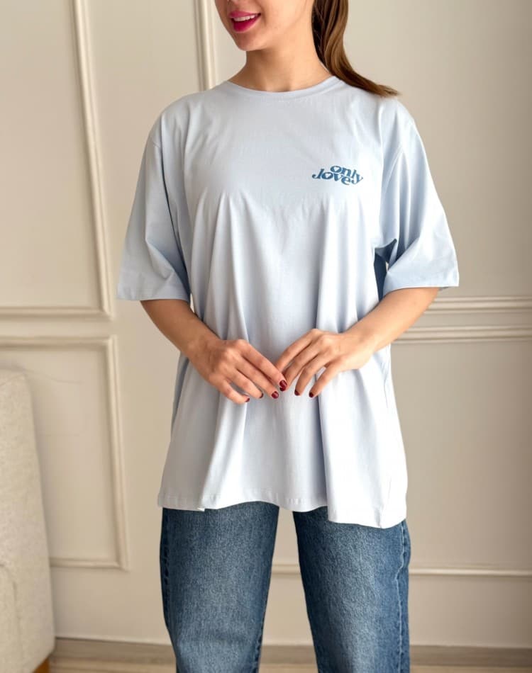 تیشرت یکرو پنبه بهو کد 702446