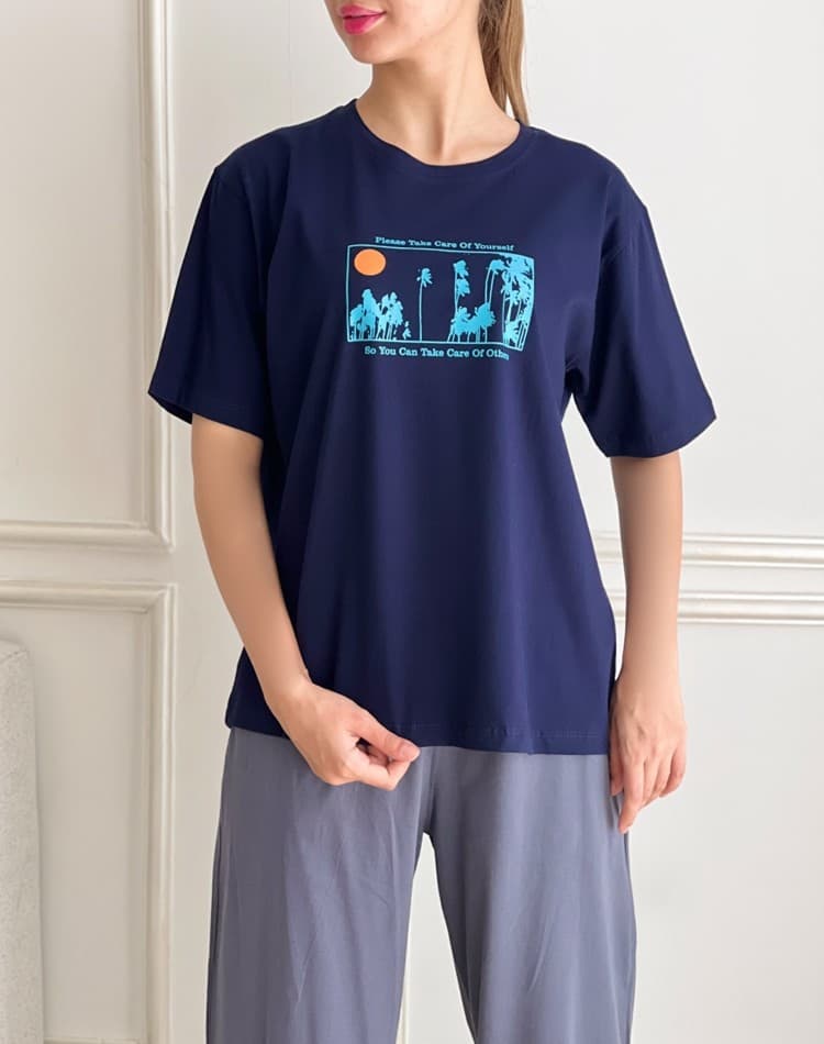 تیشرت یکرو پنبه بهو کد 702456